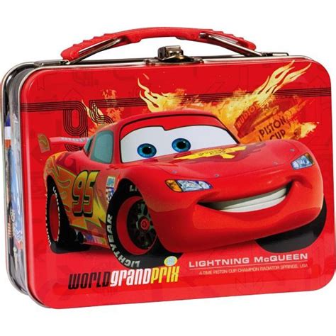 cars metal lunch box|disney cars lunch box kids.